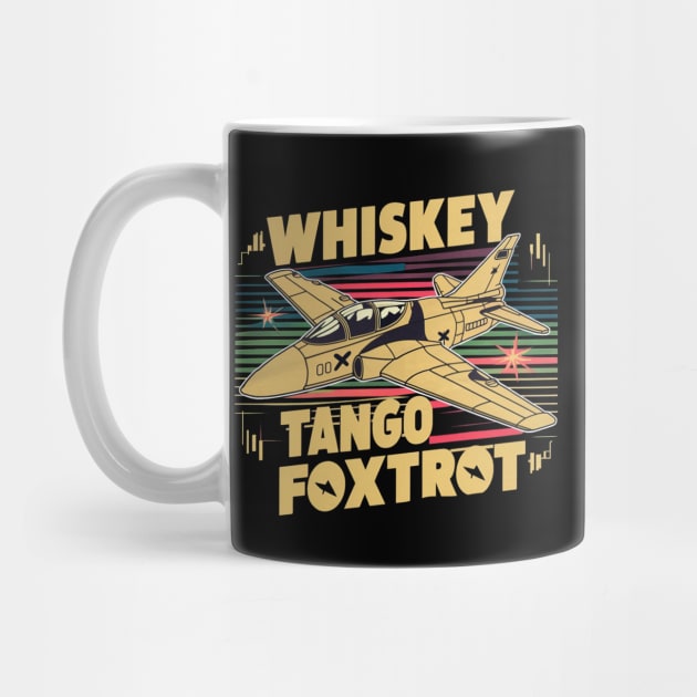 Whiskey Tango Foxtrot Fighter Jet by Moulezitouna